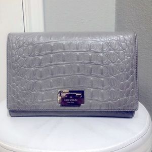 Kate Spade croc-embossed bag